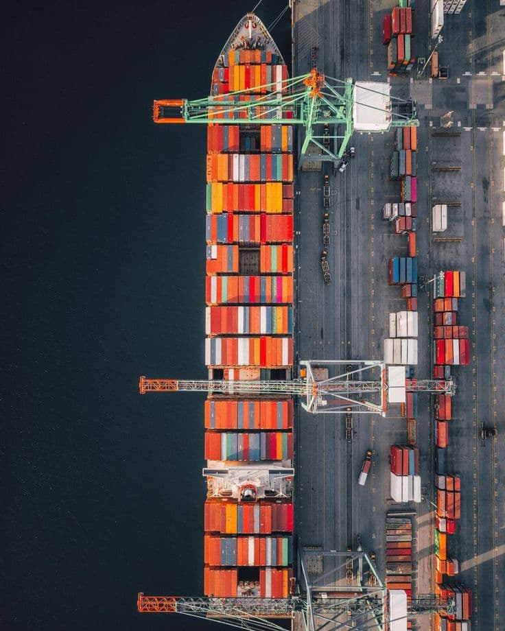 Soporte para exportaciones (operación portuaria)