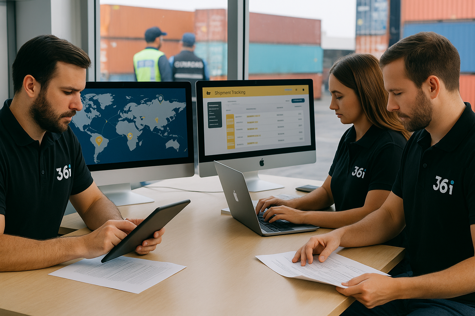 Detail of zipper pull with tan leather and silver rivet.
